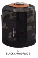 Gastanklock, Gastankhållare Förvaringsväska För Utomhuscamping - Large - Black Camo