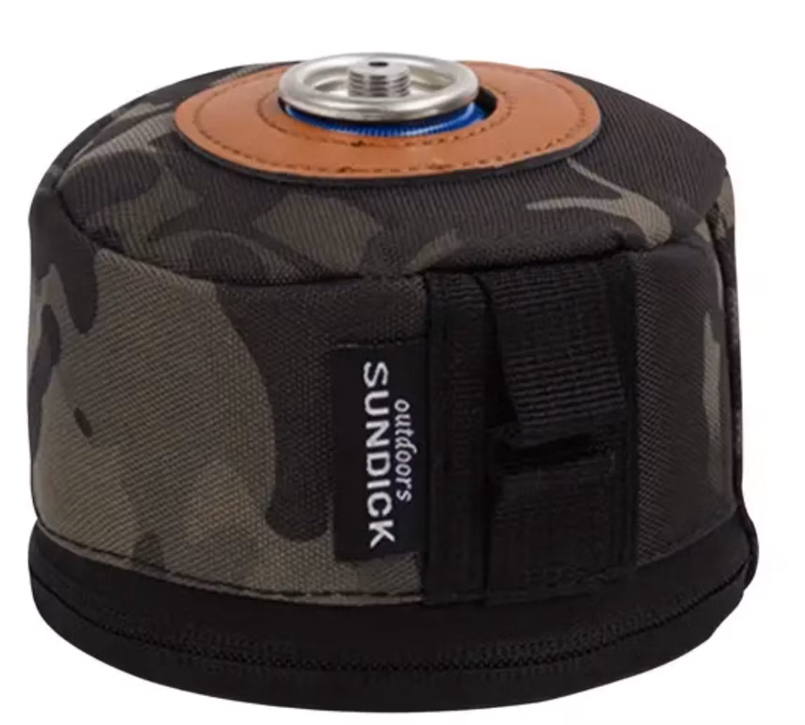 Gastanklock, Gastankhållare Förvaringsväska För Utomhuscamping - Small - Black Camo