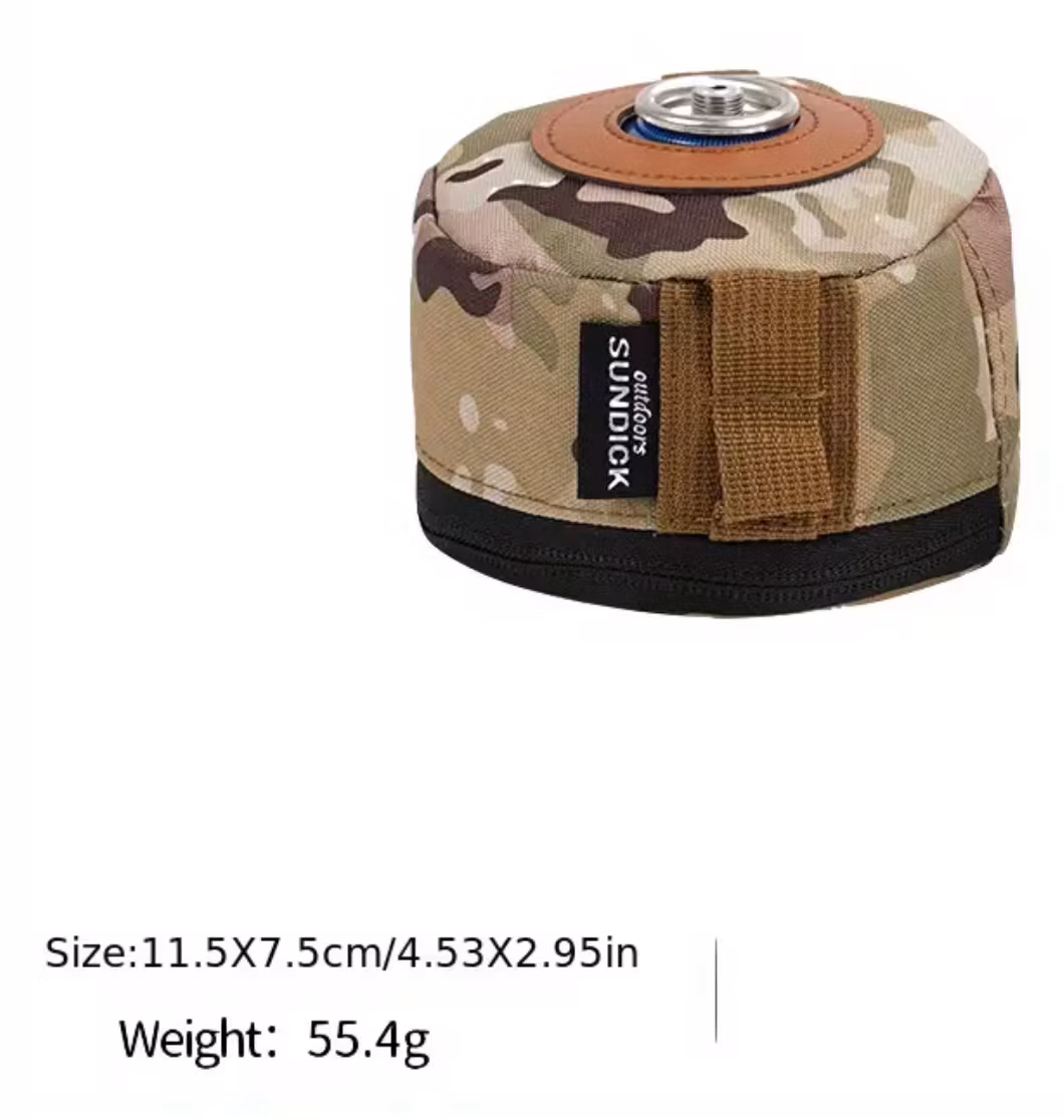 Gastanklock, Gastankhållare Förvaringsväska För Utomhuscamping - Small - Camo