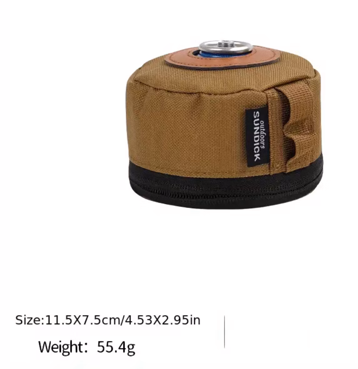 Gastanklock, Gastankhållare Förvaringsväska För Utomhuscamping - Small - Khaki