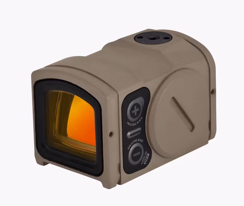 Aimpoint - Acro P-2™ FDE 3.5 MOA - Red dot reflex sight with integrated Acro™ interface