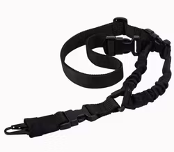Rifle Single Sling One Point  - Svart