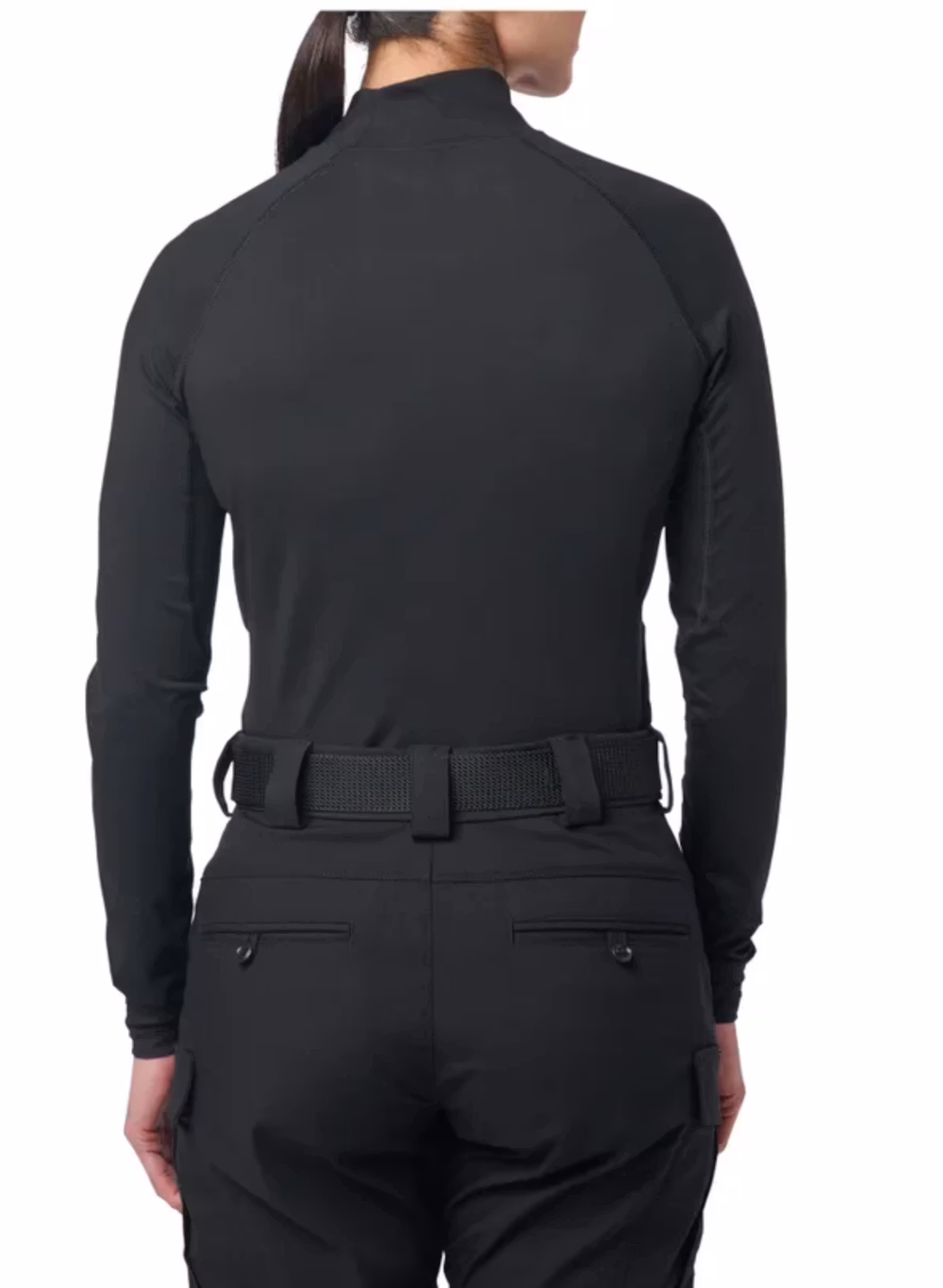 5.11 - Women's Mock Neck Long Sleeve Top - Black (019)