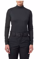 5.11 - Women's Mock Neck Long Sleeve Top - Black (019)