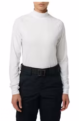 5.11 - Women's Mock Neck Long Sleeve Top - Uniform White (992)