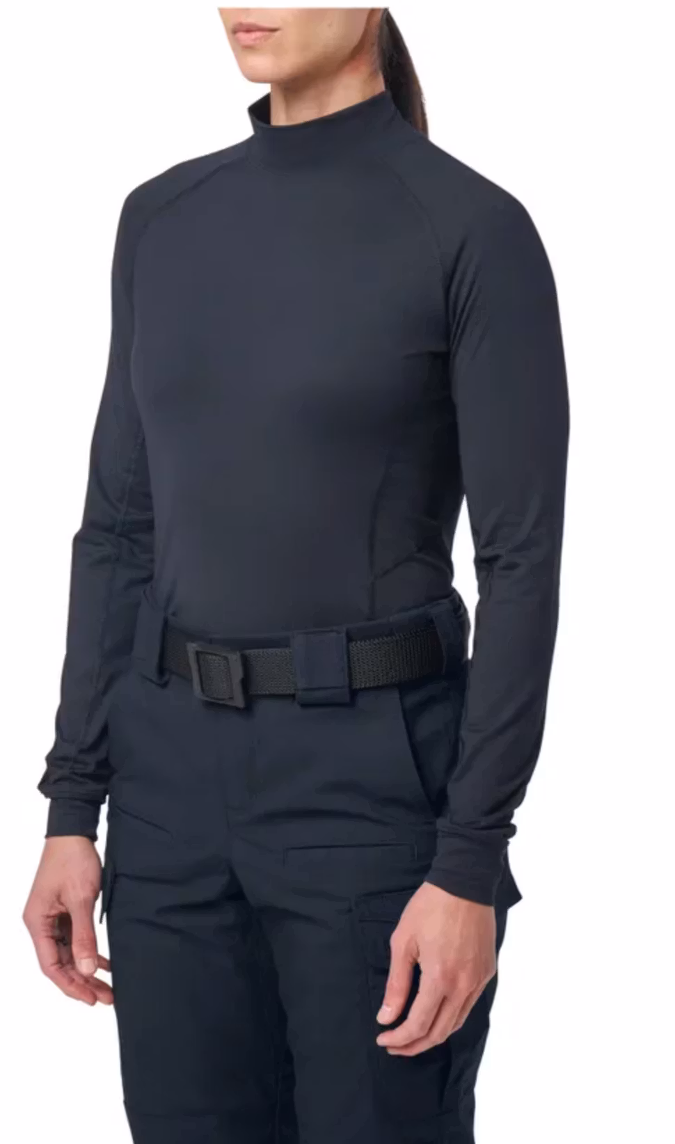 5.11 - Women's Mock Neck Long Sleeve Top - Midnight Navy (750)