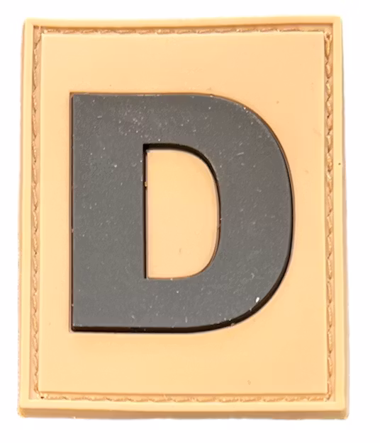 3D Rubber - D - Brown