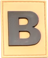 3D Rubber - B - Brown