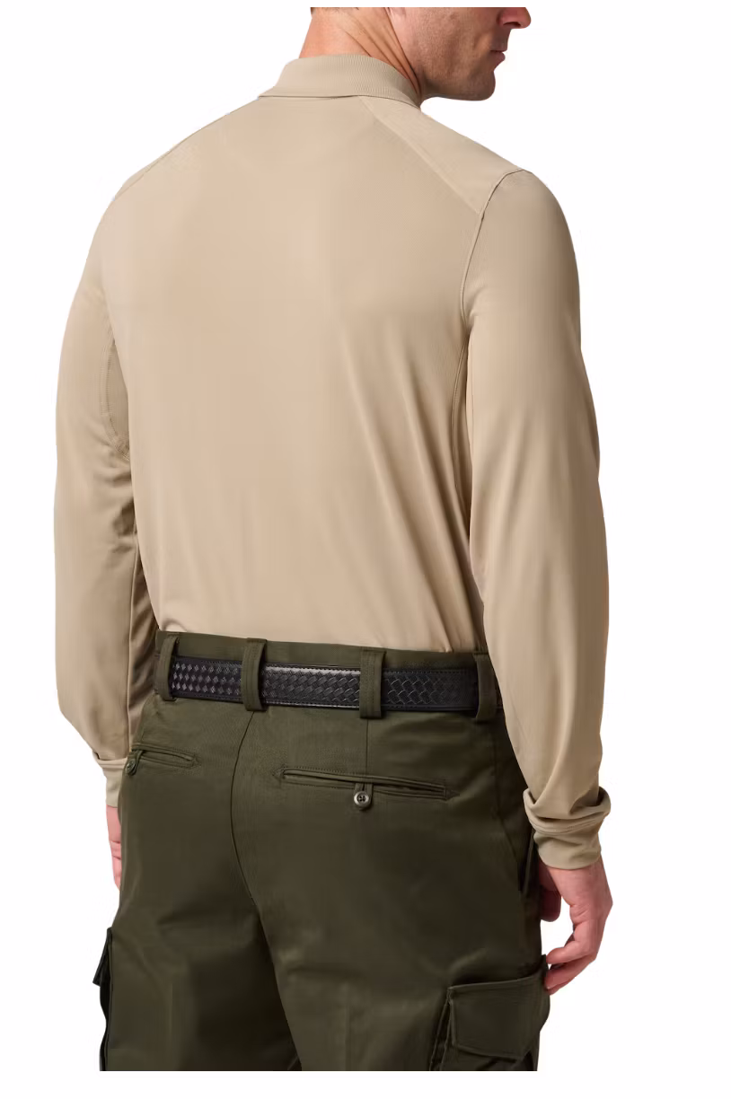 5.11 - Helios Long Sleeve Polo - Silver Tan (160)