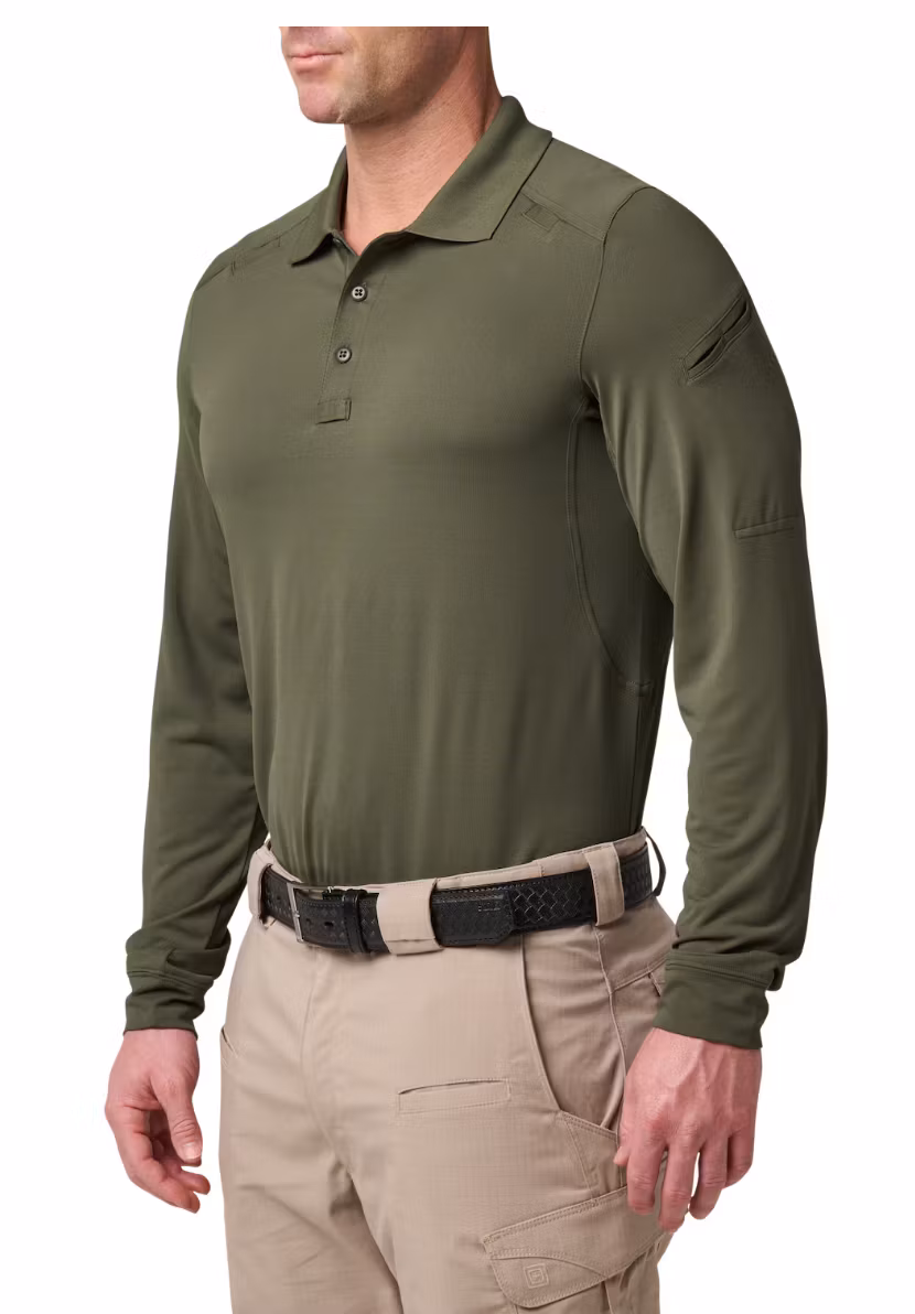 5.11 - Helios Long Sleeve Polo - TDU Green (190)