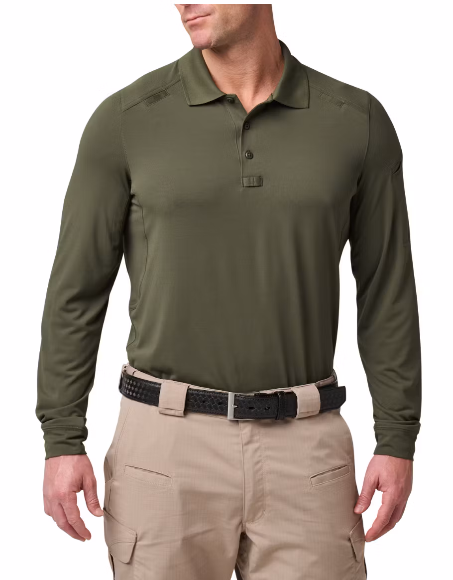 5.11 - Helios Long Sleeve Polo - TDU Green (190)