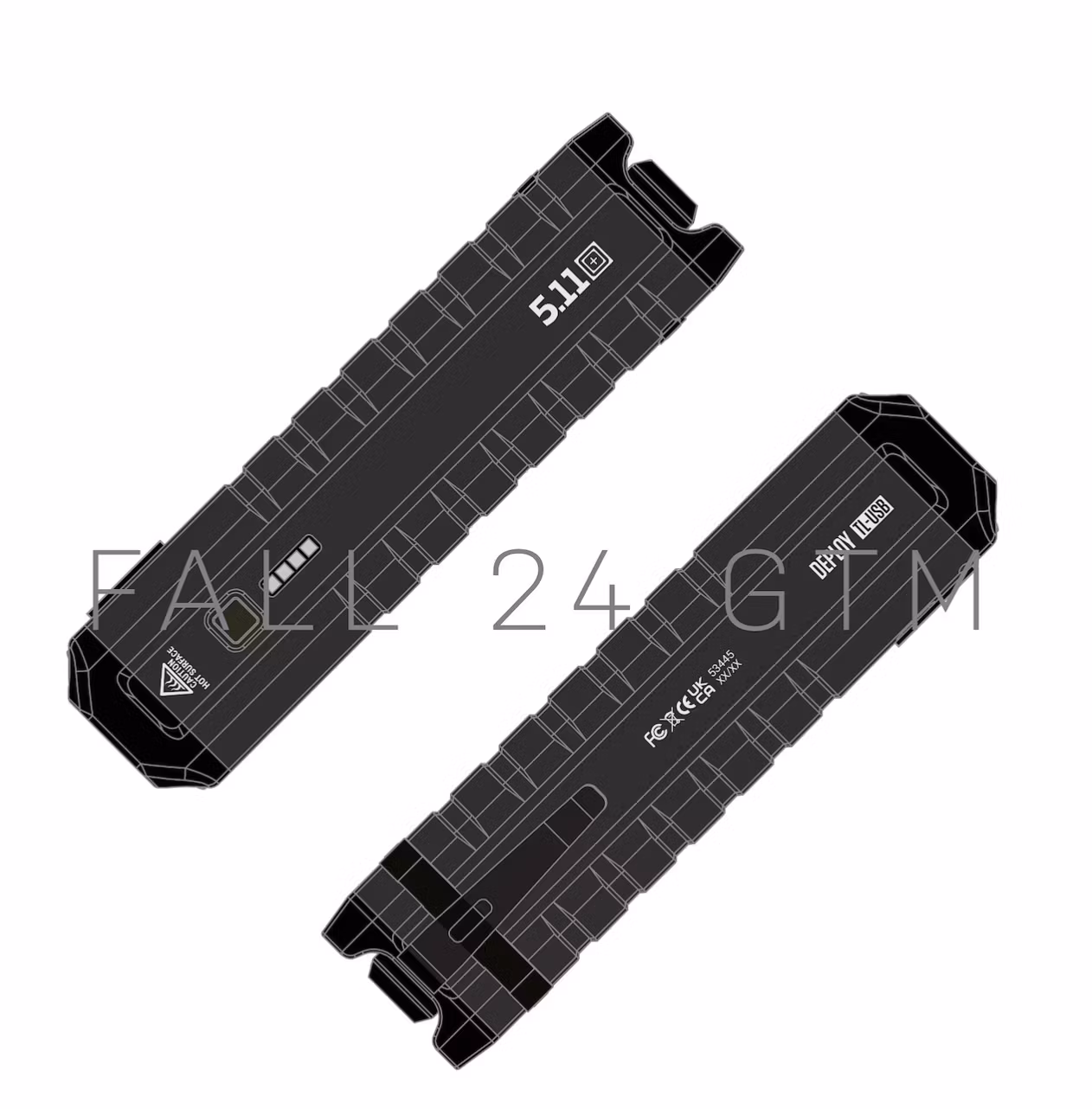 5.11 - Deploy TL-USB Flashlight - Black