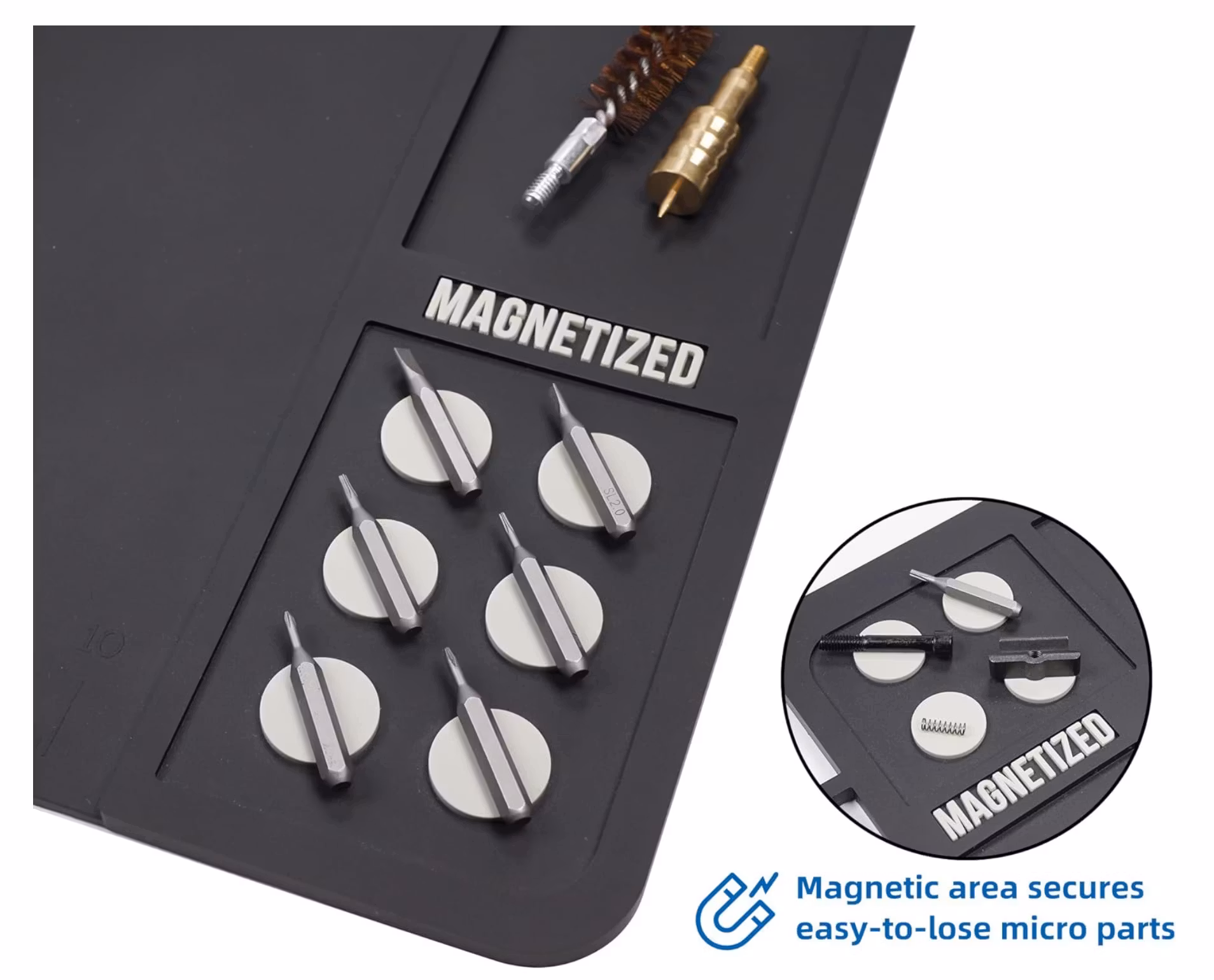 Gun Cleaning Bench Mat with magnet