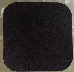 Täcklappar - Svart - 12x12 - 1000st