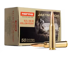 Norma - Jaktmatch - 6,5x55 - Hollow-point - 100gr  - 50/ask