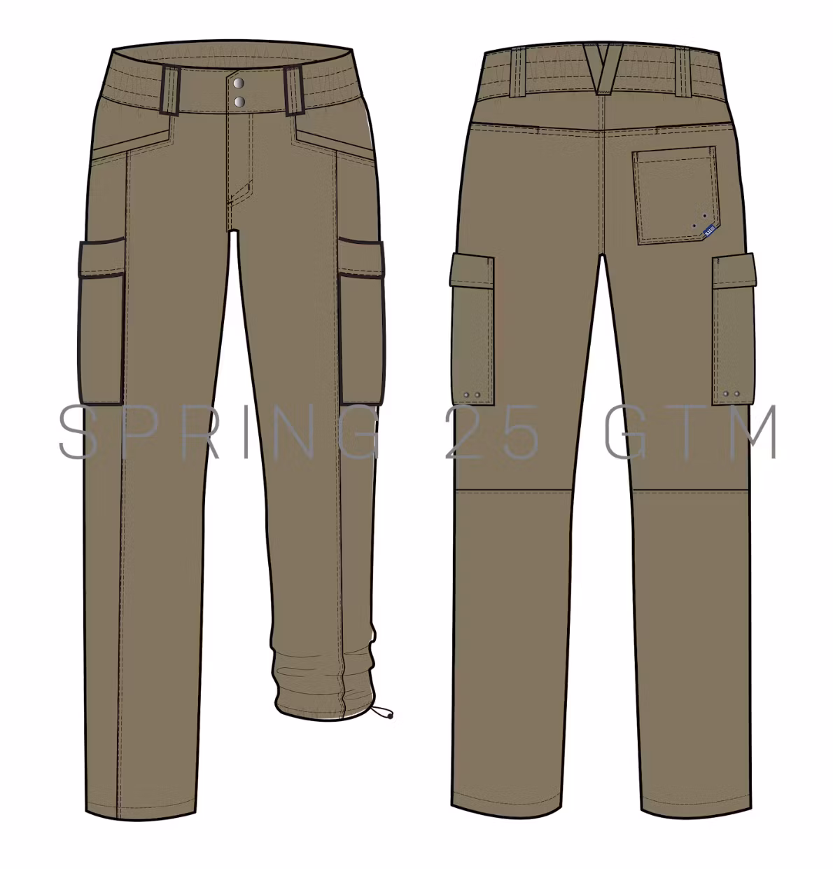 5.11 - Women's Azurite Pant - Covert Green (1179) - Dim L-(Dim L)