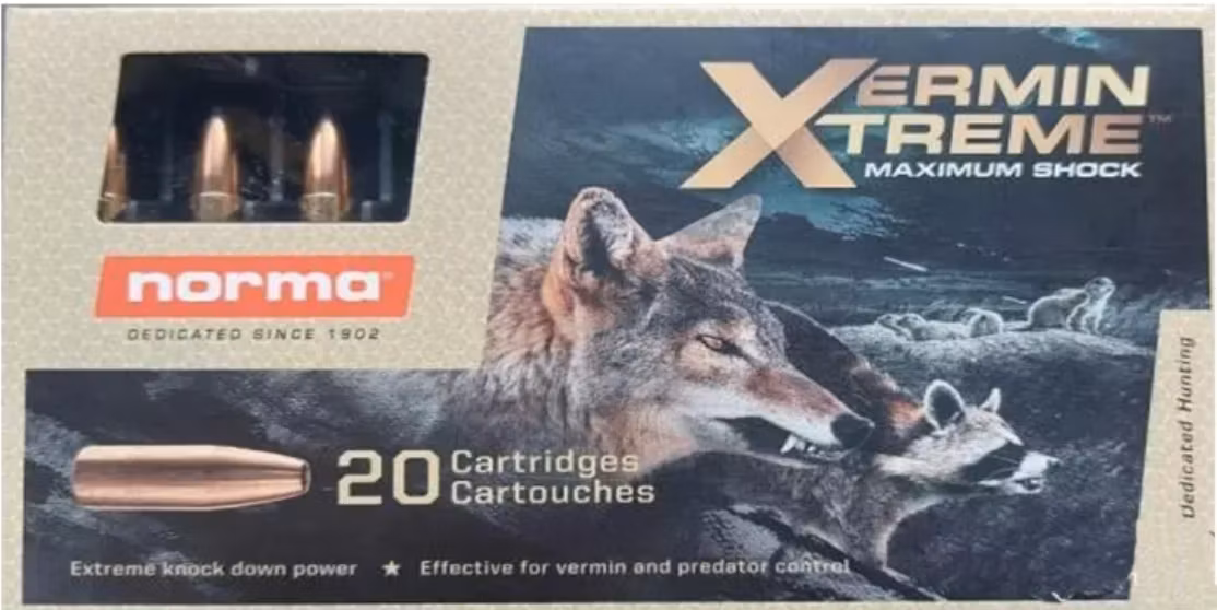 Norma - Vermin Xtreme - .223 Rem - 3,6g/55gr - 20/ask