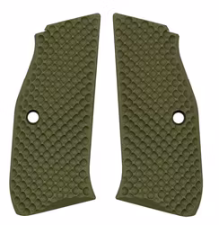 LokGrips - CZ Shadow 2 - Palm Swell Bogies - OD Green