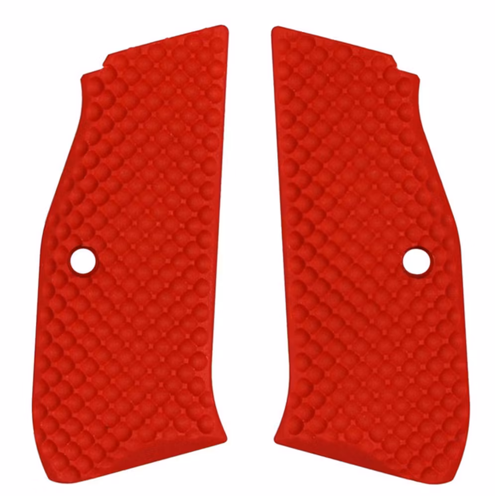 LokGrips - CZ Shadow 2 - Palm Swell Bogies - CherryRed