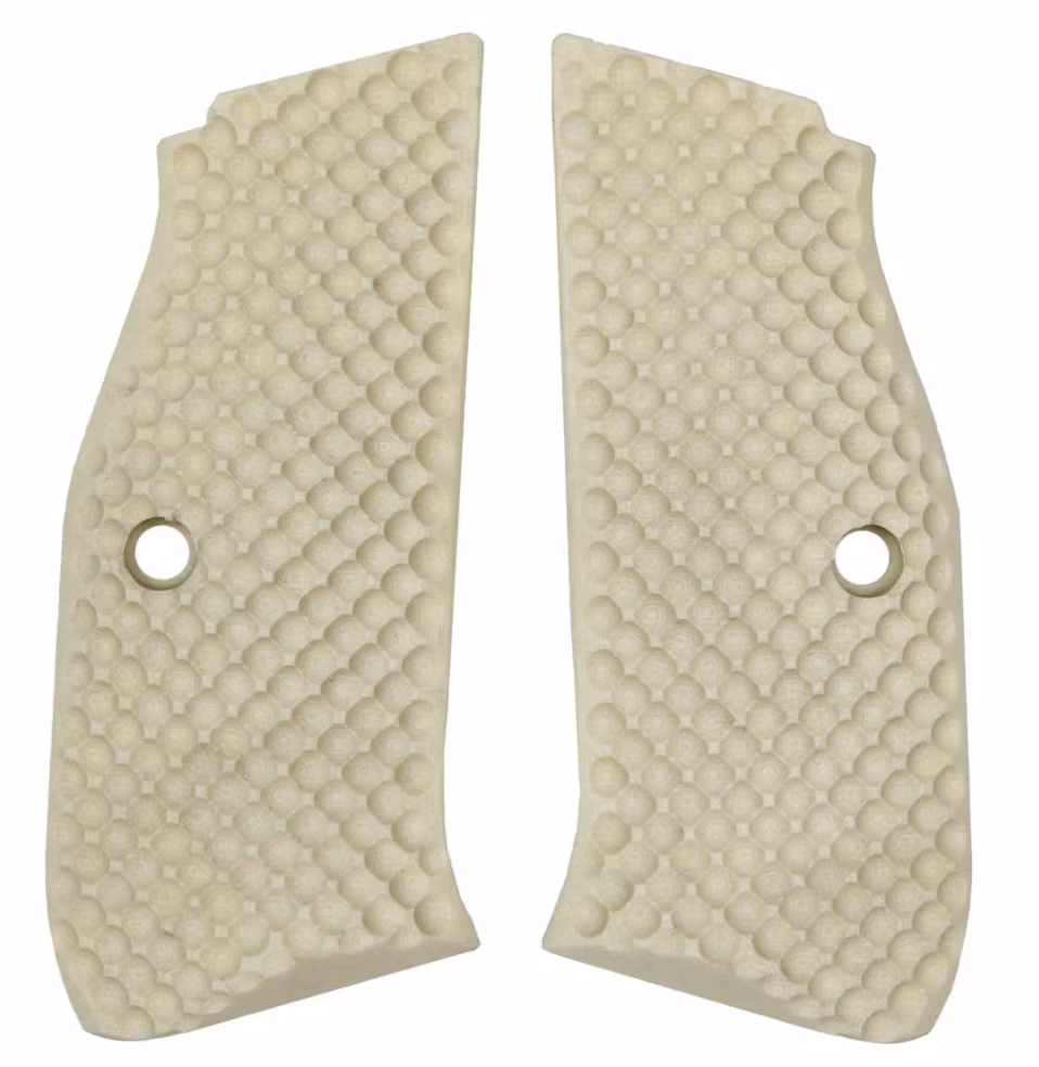LokGrips - CZ Shadow 2 - Palm Swell Bogies - Ivory
