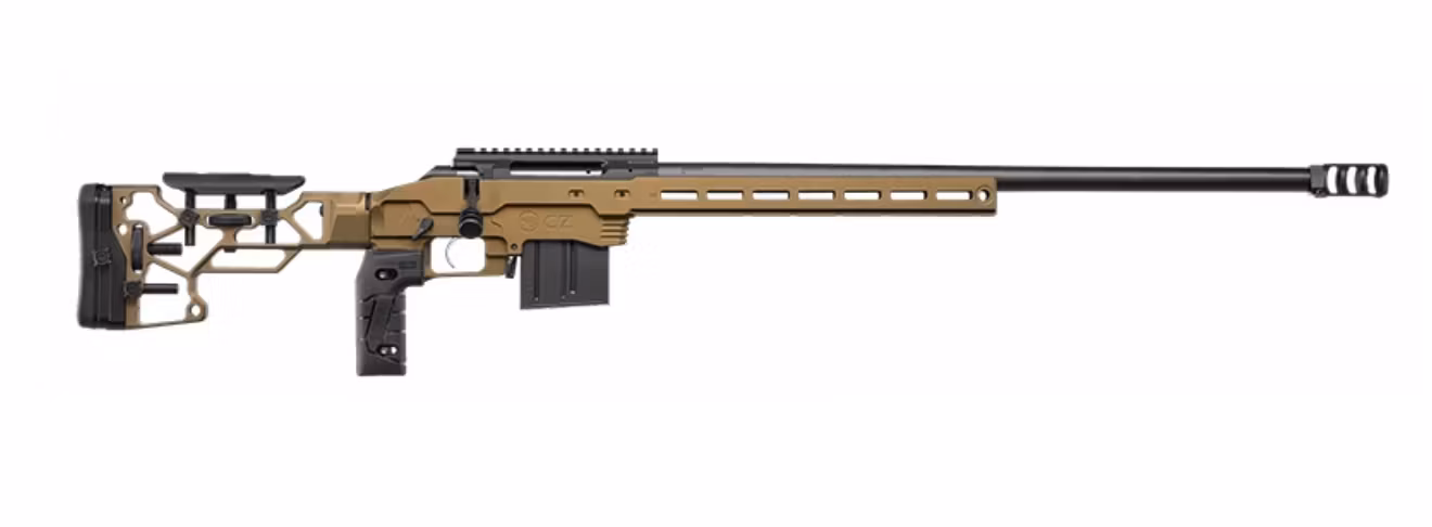 CZ 600 MDT - Deep Bronze - 24" - 6.5 Creedmoor