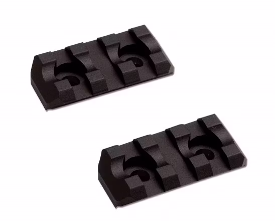ASG - M-Lok Picatinny Rail - Short - 3 Slots - 2pcs/set