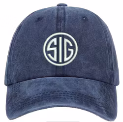 Sig Sauer - Logo Rund - Keps - Blå