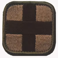 Första Hjälpen - Brun/Grön - Patch