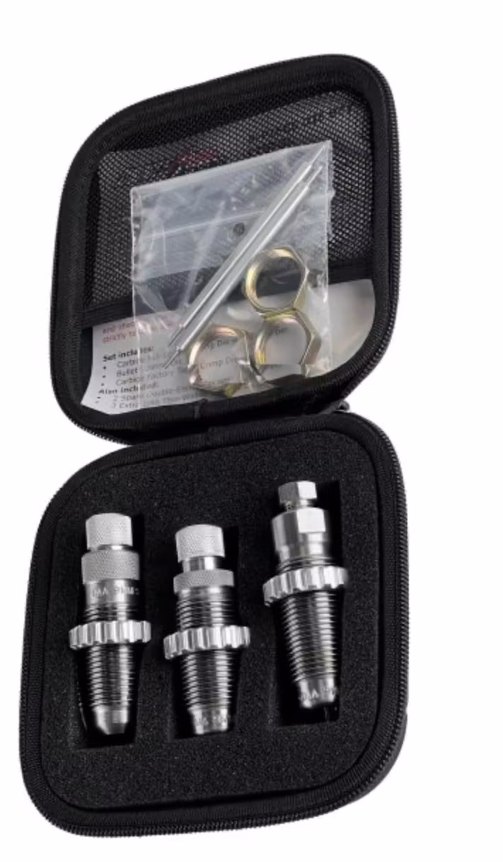 DAA - 3-Piece Carbide Die Set - Pistol - 9mm