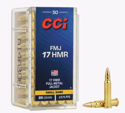 CCI - Rimfire Ammunition 17 HMR FMJ 20gr 50/Box