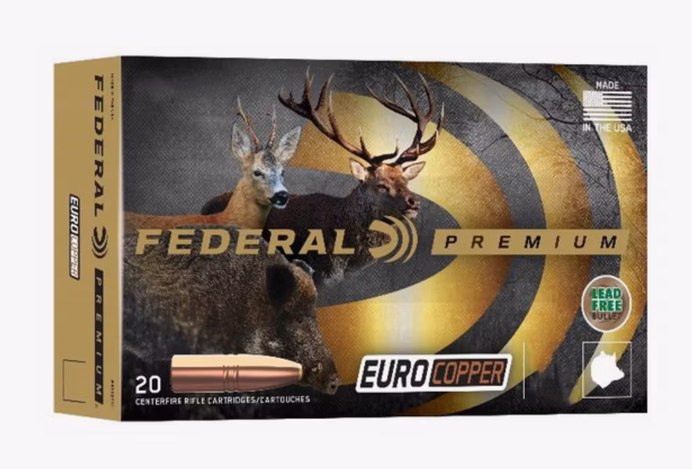 Federal - Euro Copper Ammo 8x57 JS - 180gr - 20/Box