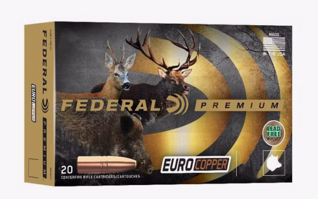 Federal - Euro Copper Ammo 6.5 Creedmoor - 120gr - 20/Box
