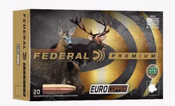 Federal - Euro Copper Ammo 6.5x55 - 140gr - 20/Box