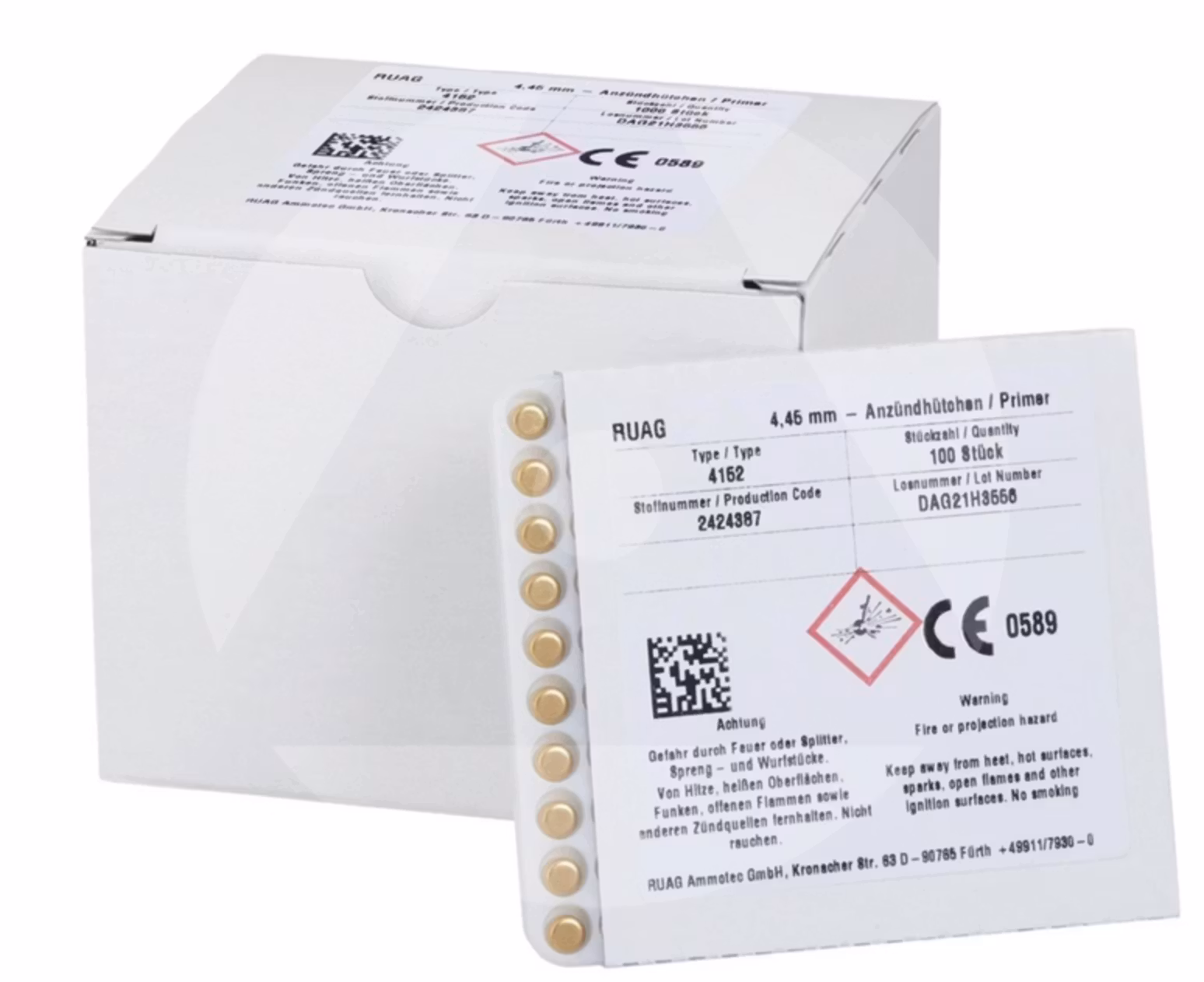 Geco - Primers Small Pistol