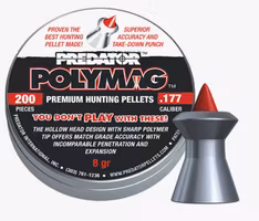 JSB - Predator Polymag, 4,50mm - 0,520g - 200 st