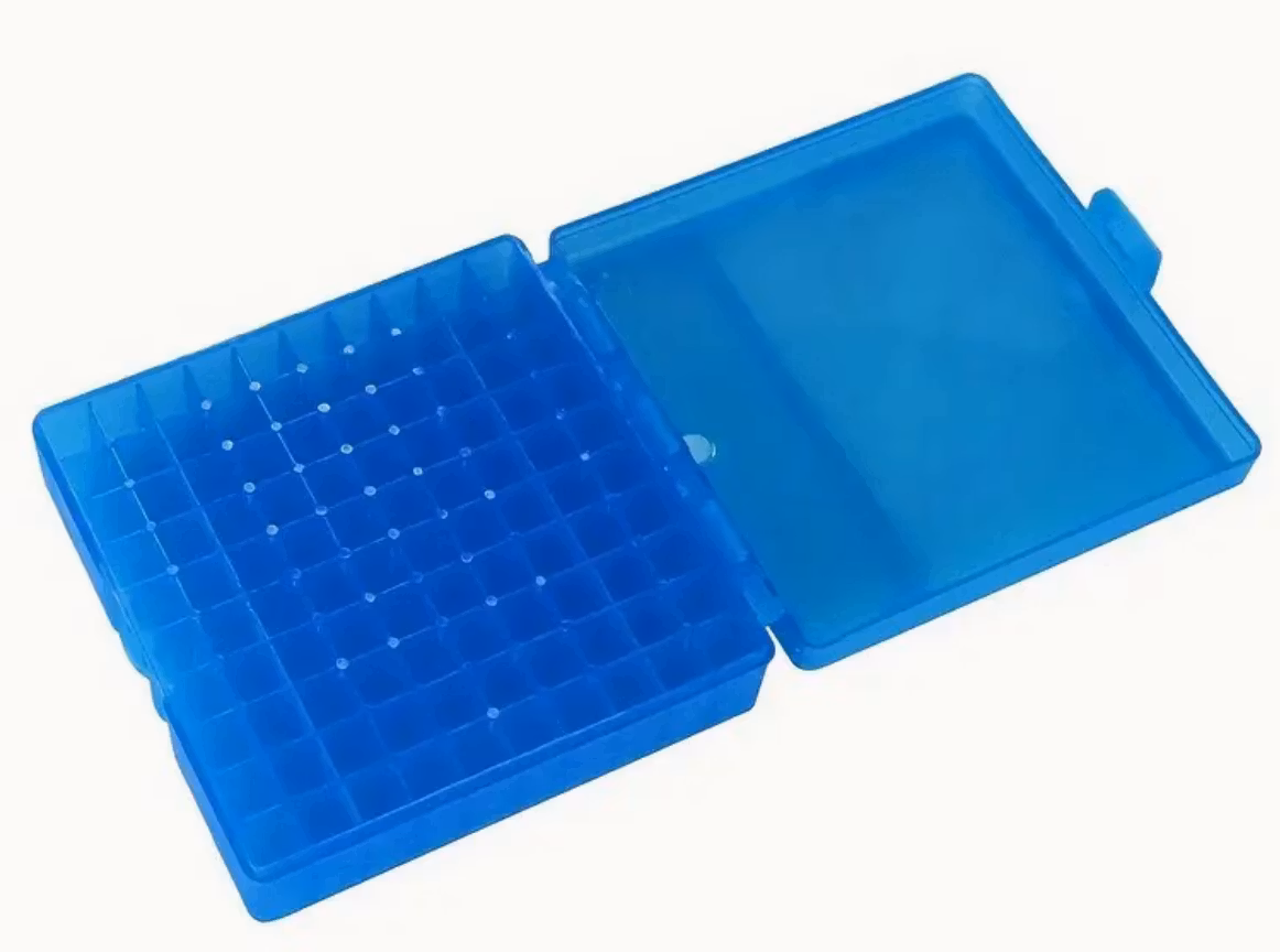 RangeMaster - Ammo Box - 9mm - 100 rounds - Blå