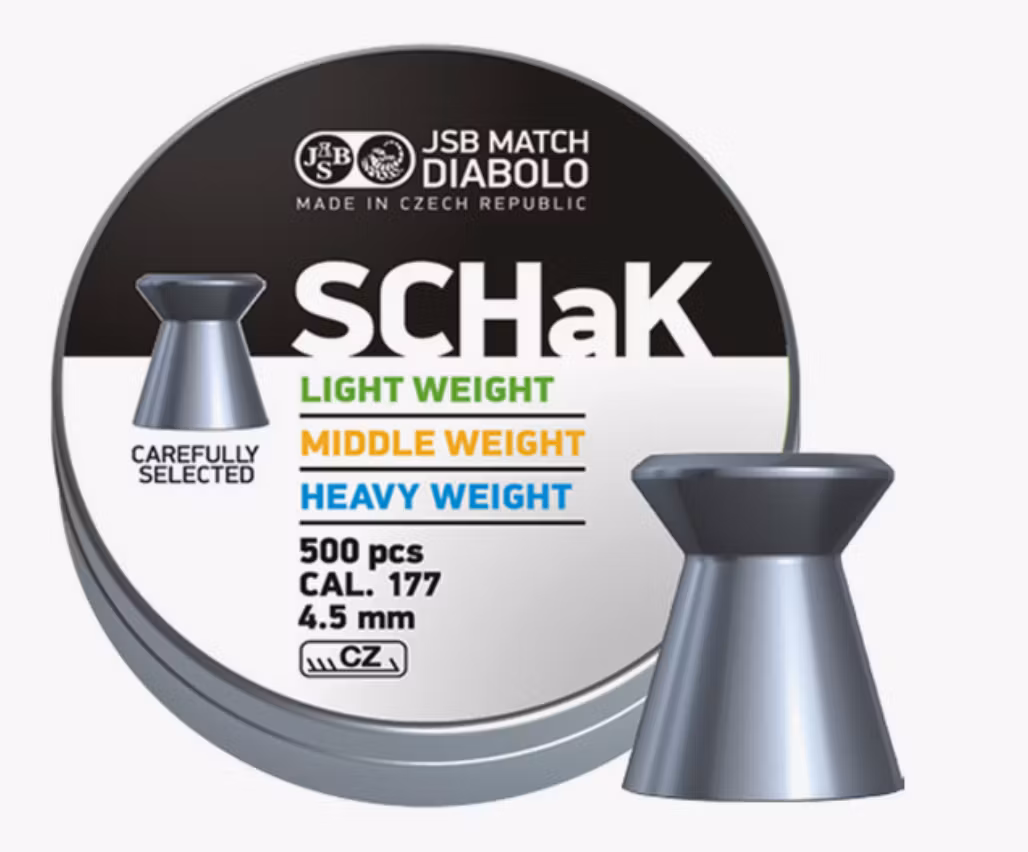 JSB - Schak - 4,50mm - 0,520g - Yellow - 500st