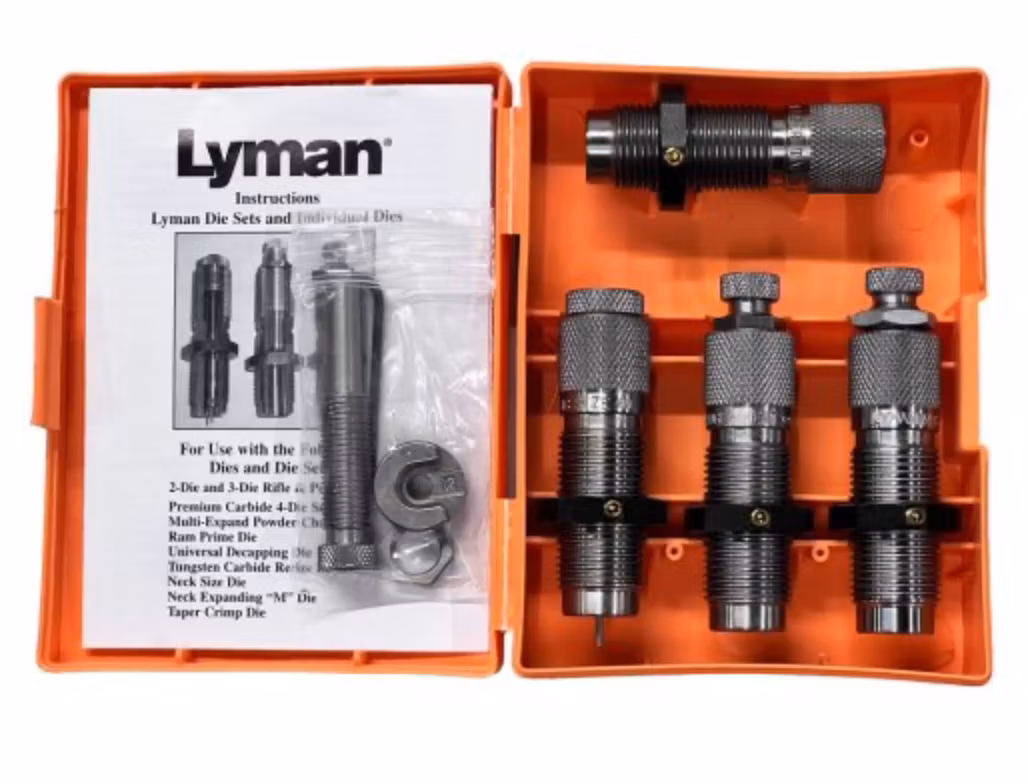 Lyman - Premium Carbide 4-Pcs Die Set - 9mm