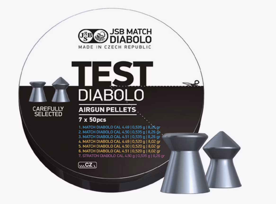 JSB - Match Diabolo - Test Gevär - 4,49, 4,50, 4,51mm - 350st
