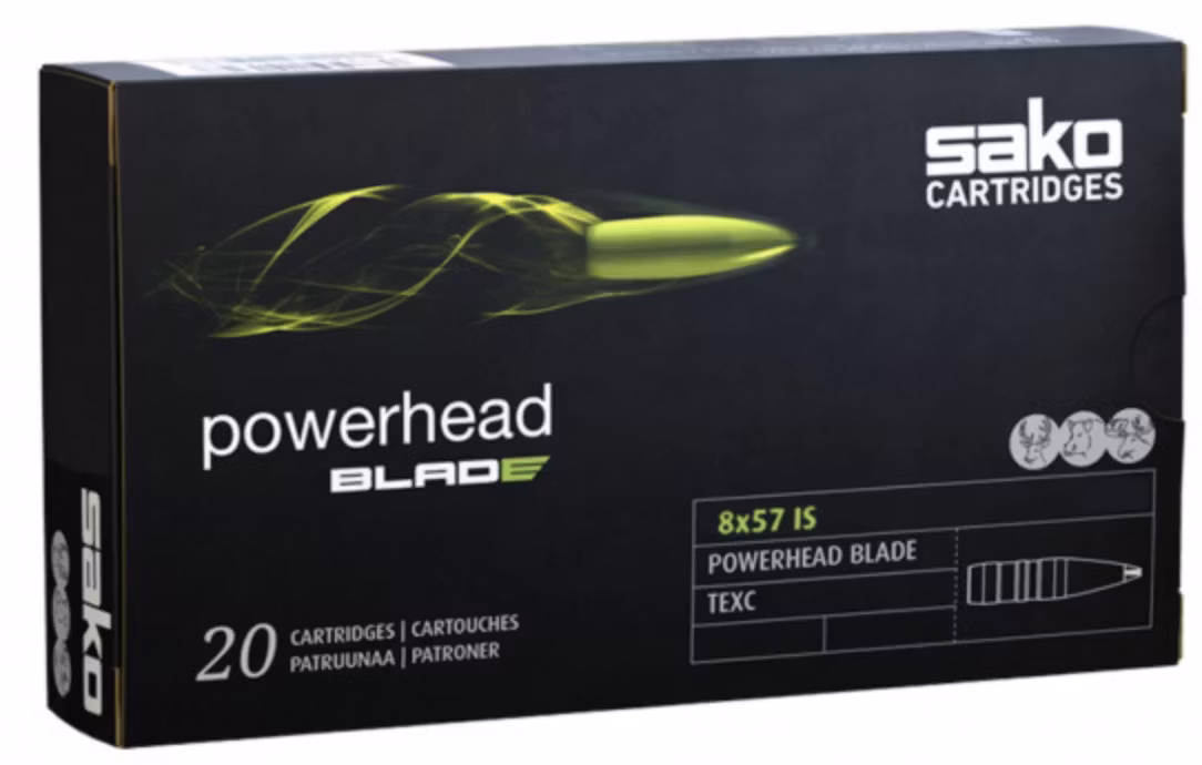 Sako - Powerhead Blade - 8x57IS - 11.7g/180gr - 20 Pack