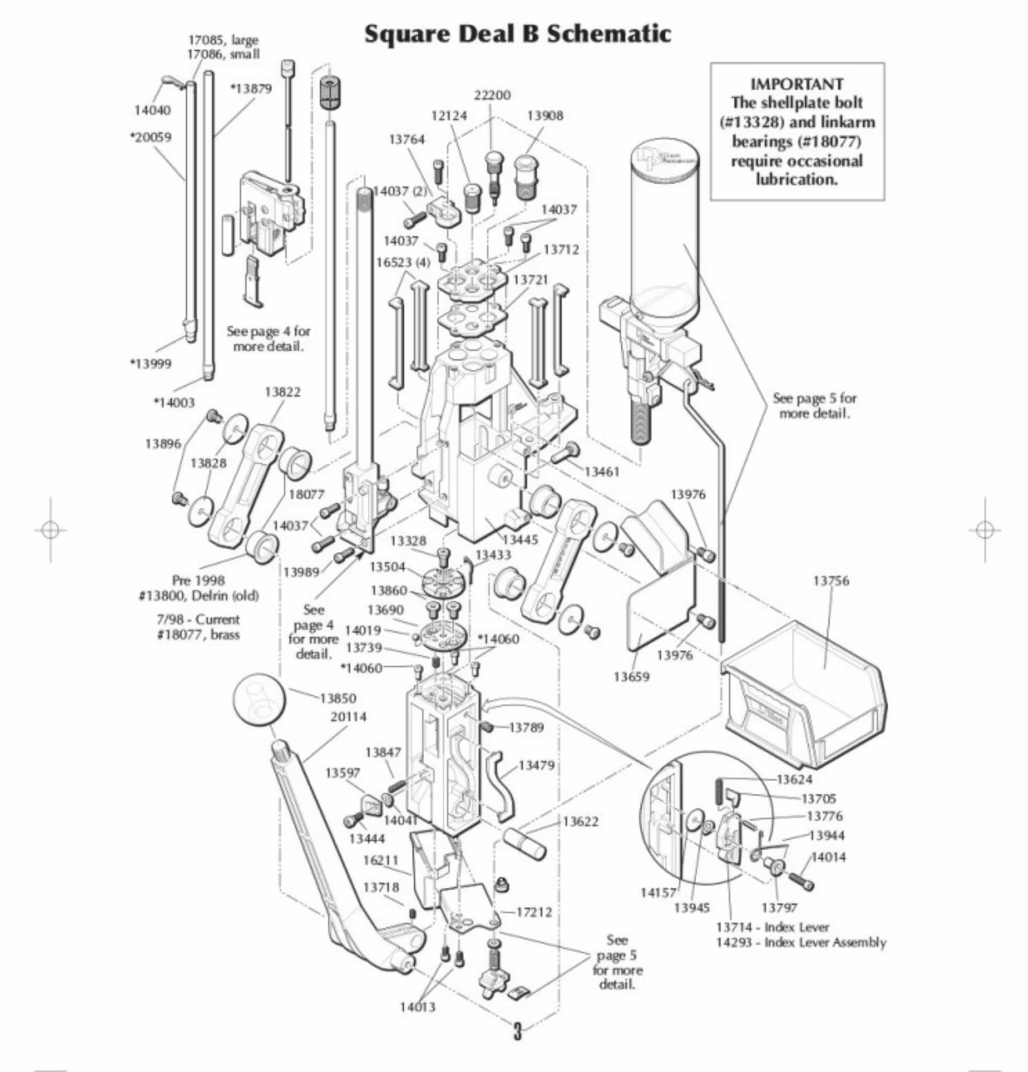 Dillon - Indexer Return Spring for Dillon Super 1050/Square Deal B - #13944