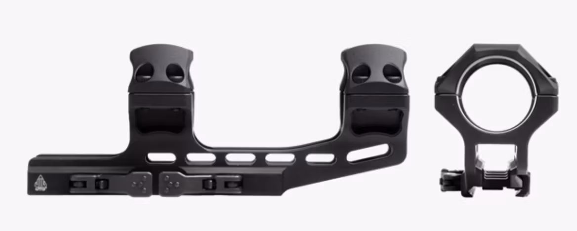 UTG - ACCU-SYNC - QR 30mm High Pro. 50mm Offset Picatinny