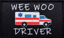 Wee woo driver Ambulance - Patch