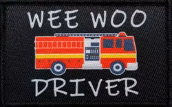 Wee woo driver Firetruck - Patch