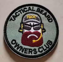Tactical Beard - Red beard - Patch