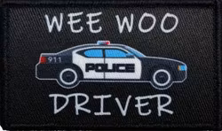 Wee woo driver - Police - Patch
