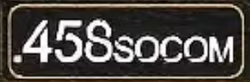 458 Socom - Sticker