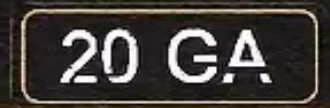20 GA - Sticker