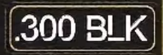 300 BLK - Sticker