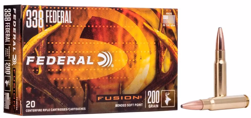 Federal - Fusion Ammo - 338 Federal - 200gr - 20/Box